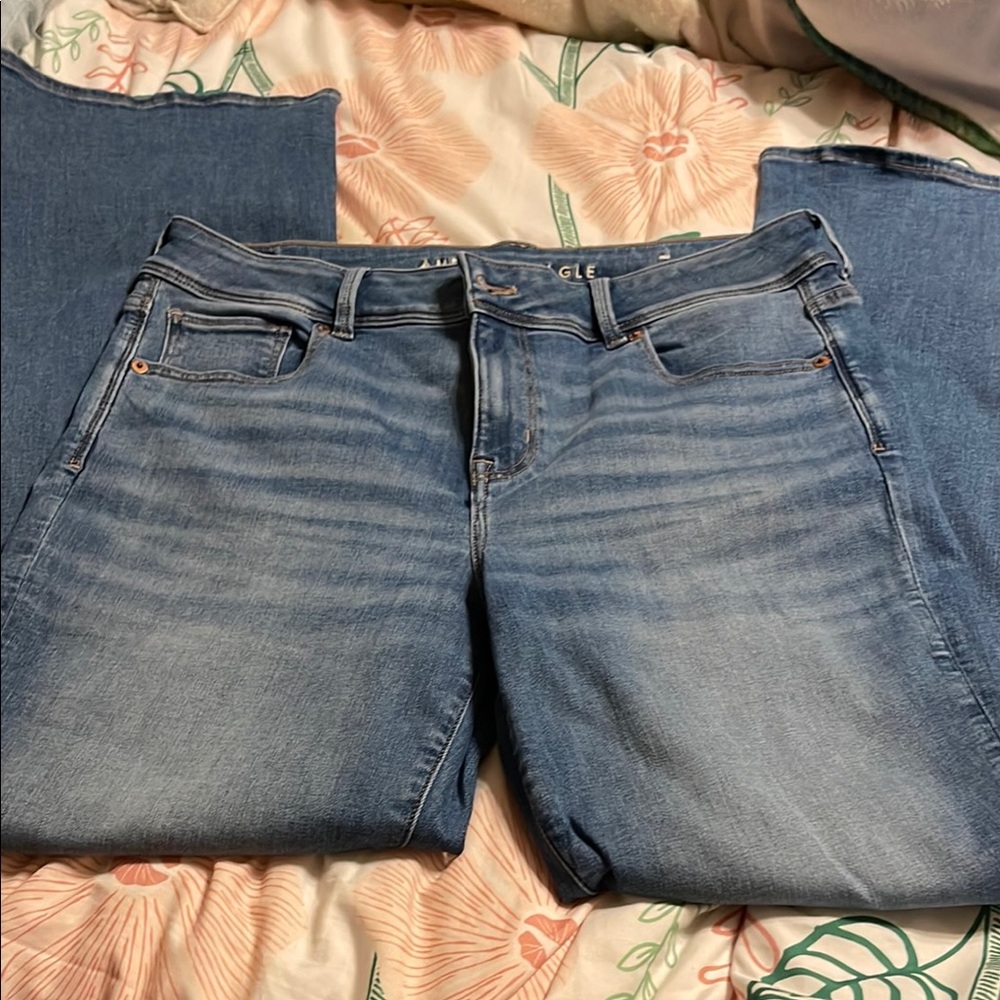 American Eagle Women's Blue Jeans